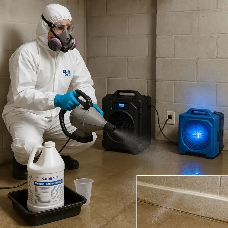 Sanitization and Odor Removal process in Veradale, WA